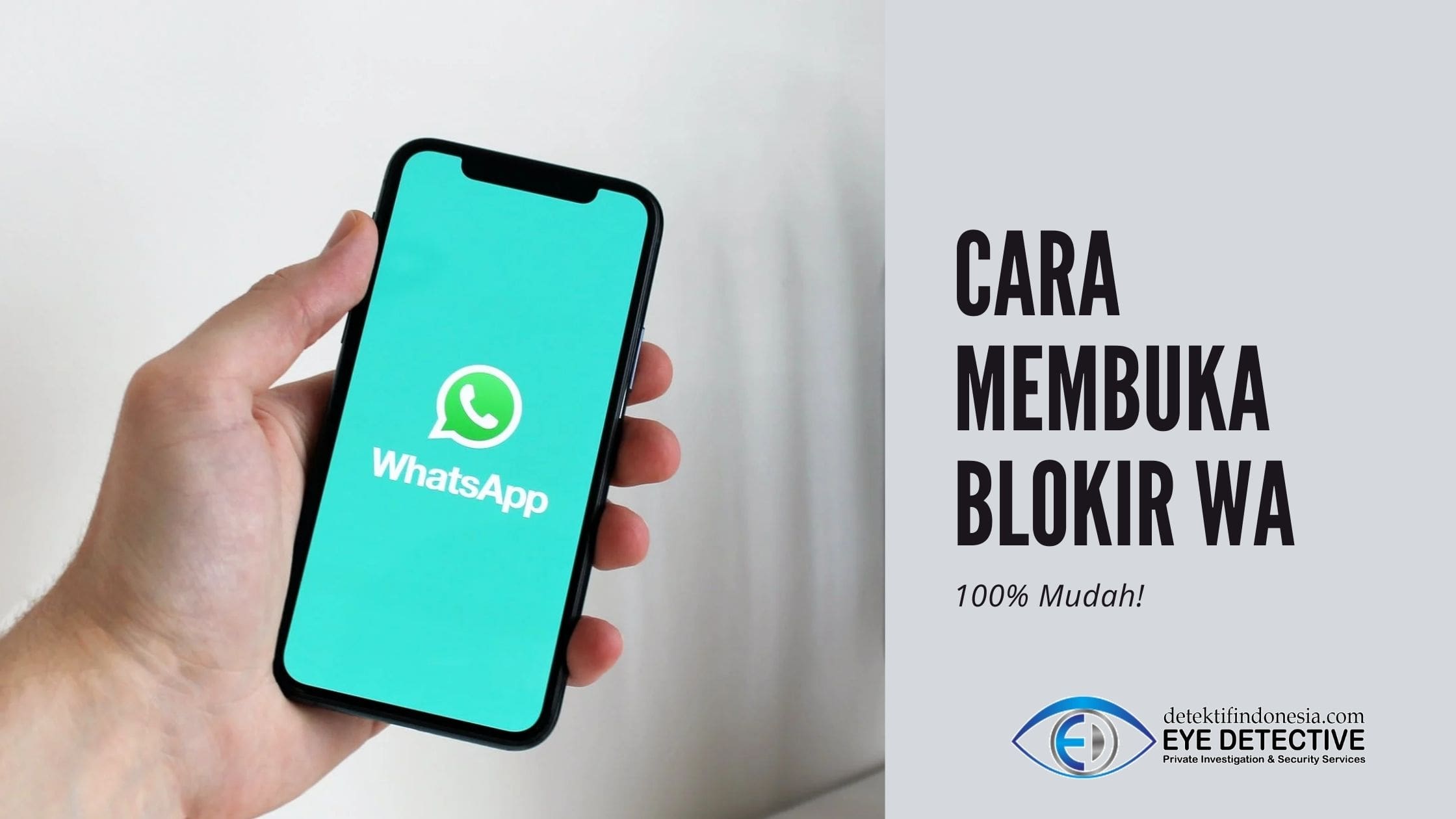 cara membuka blokir wa