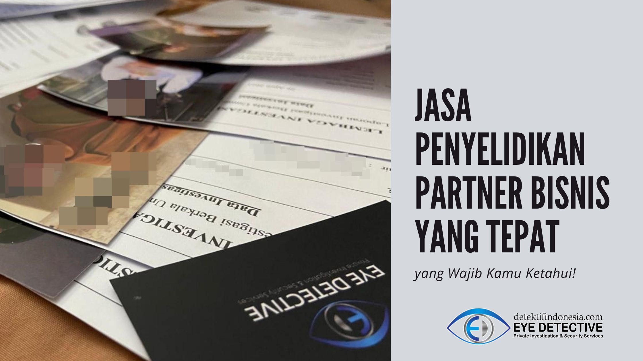 jasa penyelidikan partner bisnis